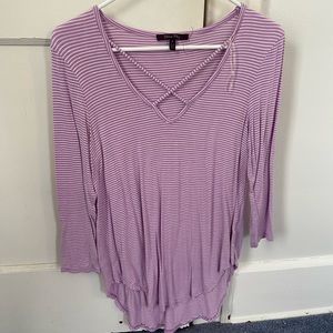 3/4 length sleeve tunic top